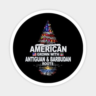 Christmas Tree  American Grown With Antiguan & Barbudan Roots - Gift for Antiguan & Barbudan From Antigua & Barbuda Magnet